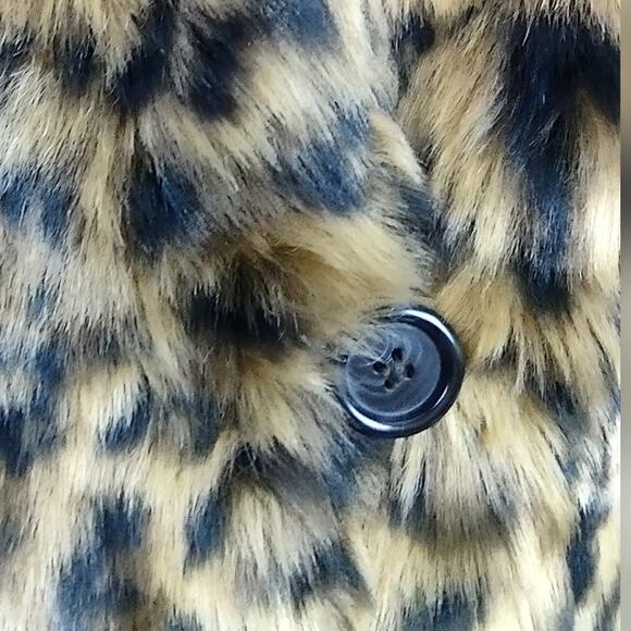 J. Crew Faux-fur leopard coat Size XXS - Picture 15 of 16